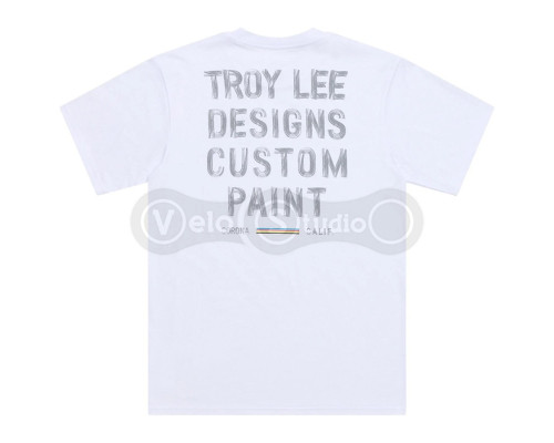 Футболка TLD Short Sleeve Tee; Paint Shop [White] MD