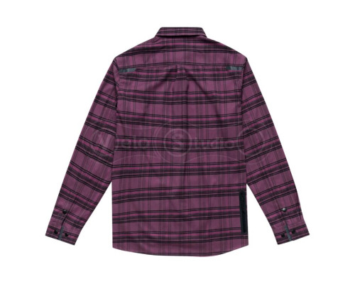 Рубашка TLD Grind Flannel Yd Plaid [Deep Purp] SM