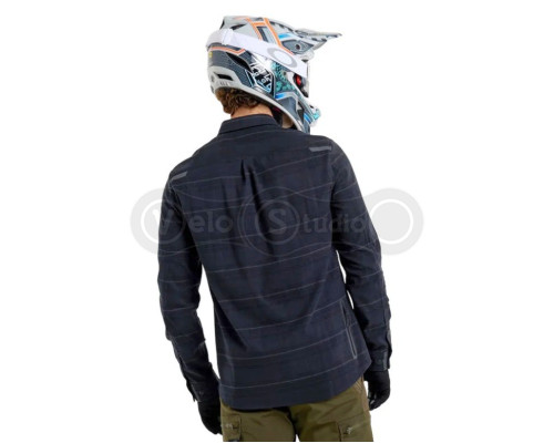 Рубашка TLD Grind Flannel Yd Plaid [Carbon] XL