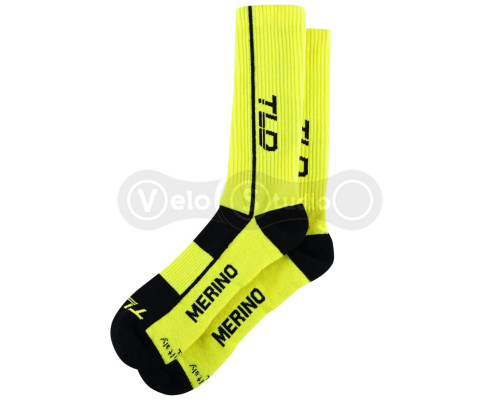 Зимові вело шкарпетки TLD Chill Merino Wool Sock; Mono [Sulfur] LG/XL