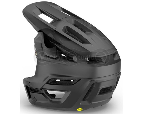 Вело шолом BLUEGRASS JETRO MIPS CE BLACK | MATT L (58-61)