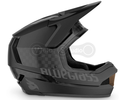 Вело шолом BLUEGRASS LEGIT CARBON MIPS Black | Matt S (54-56)