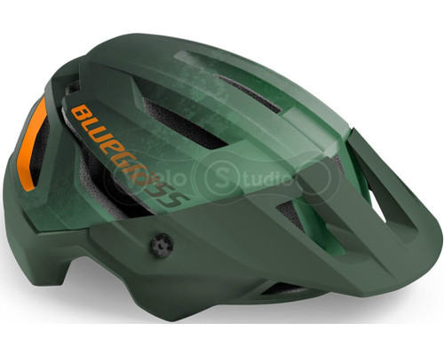 Вело шлем BLUEGRASS ROGUE CE GREEN ORANGE | MATT M (56-58)