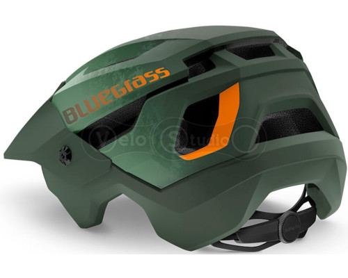 Вело шлем BLUEGRASS ROGUE CE GREEN ORANGE | MATT M (56-58)