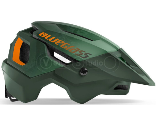 Вело шлем BLUEGRASS ROGUE CE GREEN ORANGE | MATT S (52-56)