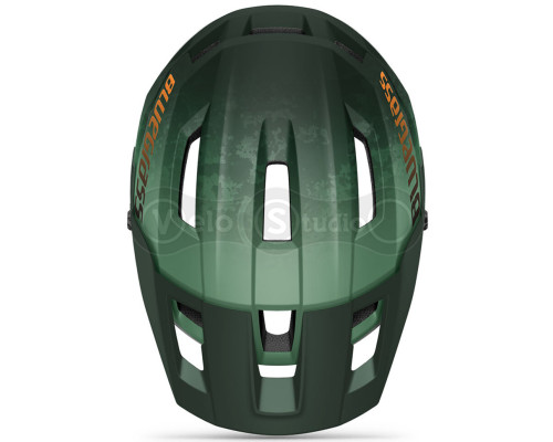 Вело шлем BLUEGRASS ROGUE CE GREEN ORANGE | MATT S (52-56)