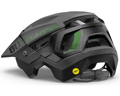 Вело шолом BLUEGRASS Rogue Core MIPS CE Black Iridescent | Matt Glossy S (52-56)