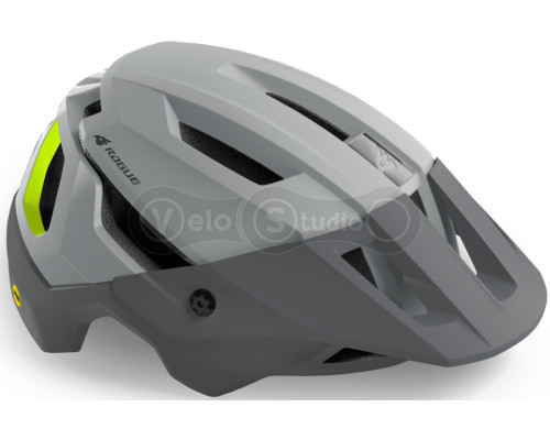 Вело шлем BLUEGRASS Rogue Core MIPS CE Gray Fluo Yellow|Matt Glossy S (52-56)
