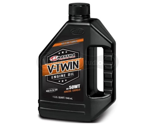 Масло моторное Maxima V-Twin Mineral Engine Oil [1л], 50w