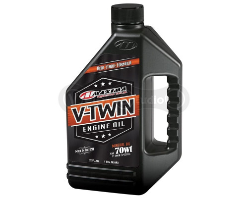 Масло моторное Maxima V-Twin Mineral Engine Oil [1л], 70w