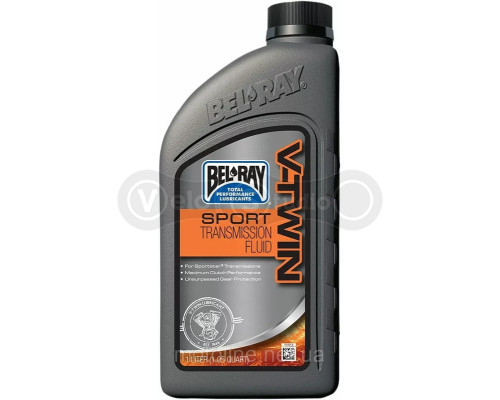Масло трансмиссионное Bel-Ray V-Twin Sport® Transmission Fluid [1л], 85w