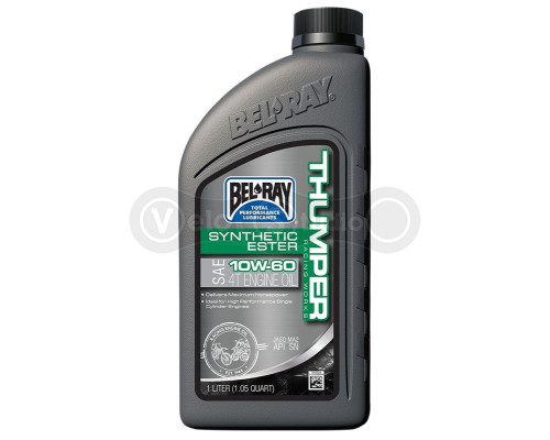 Масло моторное Bel-Ray THUMPER Racing Works Engine Oil [1л], 10w-60