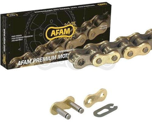 Цепь AFAM MR2 Chain – 520 [Gold], 520-114L / No Seal