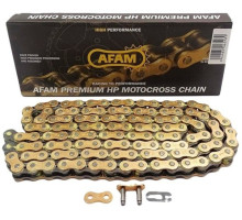 Цепь AFAM MX6 Chain – 520 [Gold], 520-116L / No Seal
