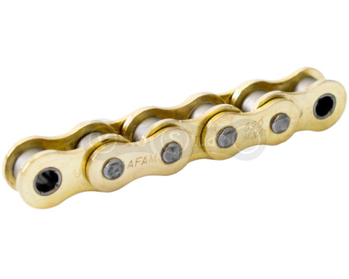 Ланцюг AFAM MX6 Chain - 520 [Gold], 520-118L / No Seal