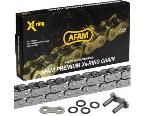 Цепь AFAM XLR2 Chain - 520 [Steelk], 520-114L / Seal Ring