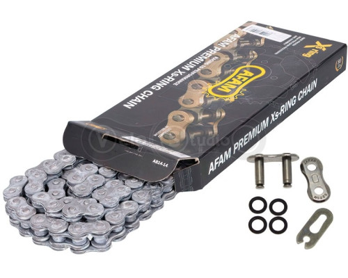 Ланцюг AFAM XRR Chain - 525 [Steel], 525-122L / Seal Ring
