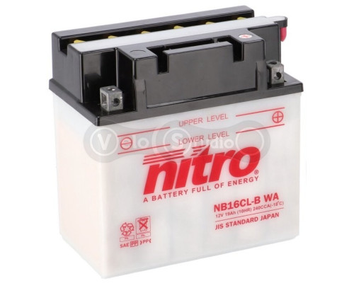 Аккумулятор NITRO Standard Battery 12V [19 Ah], CCA 240(A)