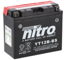 Аккумулятор NITRO AGM Open Battery 12V [10 Ah], CCA 210(A)