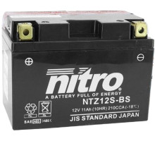 Аккумулятор NITRO AGM Open Battery 12V [11 Ah], CCA 210(A)