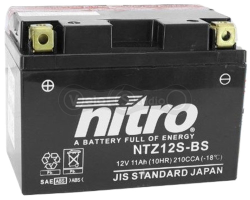 Аккумулятор NITRO AGM Open Battery 12V [11 Ah], CCA 210(A)