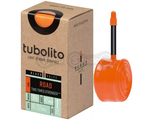 Вело камера Tubolito TPU 700x18-32 мм (18/32-622) TUBO-ROAD, SV42