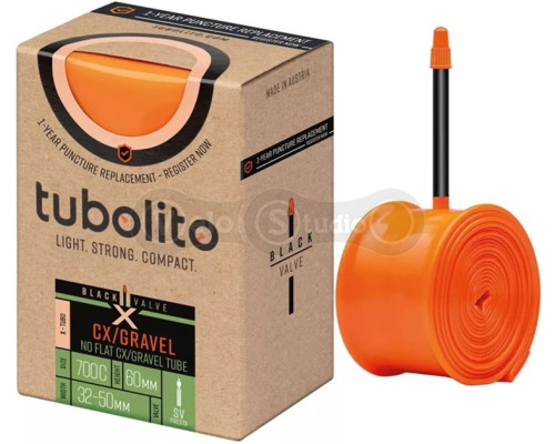Вело камера Tubolito TPU 700x32-50 мм (32/50-622) X-TUBO-CX/GRAVEL-ALL, SV60