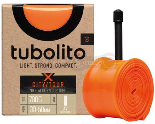 Вело камера Tubolito TPU 700x30-50 мм X-TUBO-CITY/TOUR, AV40