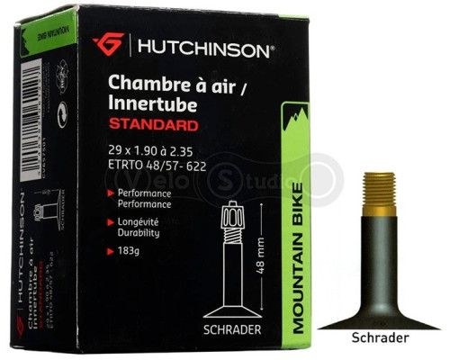 Вело камера HUTCHINSON CH 29X1, 90/2, 35 VS 48 MM
