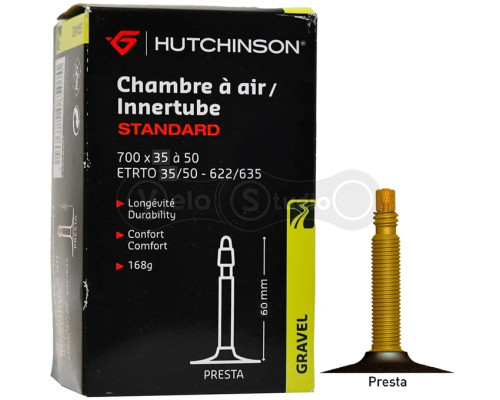 Вело камера HUTCHINSON CH 700X35-50 GRAVEL STD VF 60