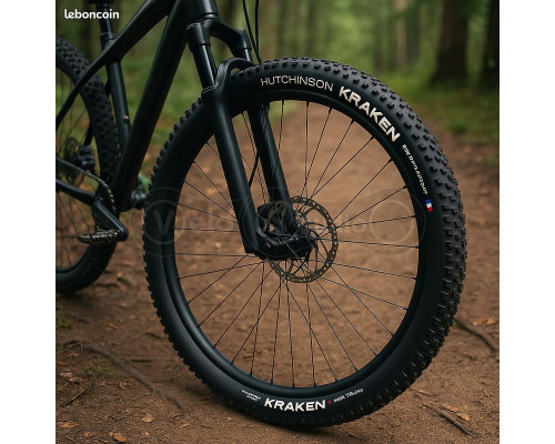 Вело покрышка Hutchinson Kraken 29X2,4 ENV TS TL RLAB Black