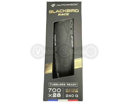 Вело покришка Hutchinson Blackbird Race 700X28 TS TLR Black