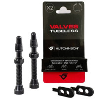 Ниппели HUTCHINSON KIT 2 VALVES 60 MM+1 DEM OBUS для бескамерных покрышек