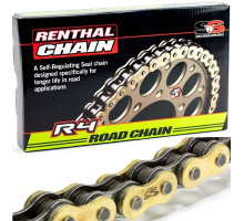 Цепь Renthal R4 Road SRS Chain - 525 [Gold], 525-116L / Seal Ring