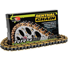 Цепь Renthal RR4 SRS Roadrace Chain - 520 [Gold], 520-120L / Slim Seal Ring