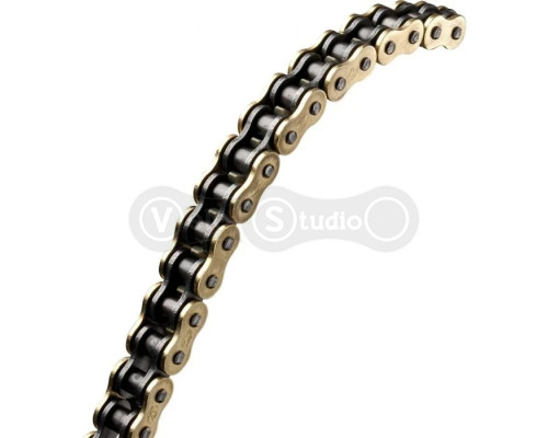 Цепь Renthal RR4 SRS Roadrace Chain - 520 [Gold], 520-120L / Slim Seal Ring