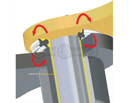 Ланцюг Regina ZRT Chain - 530 [Gold], 530-116L / Seal Ring