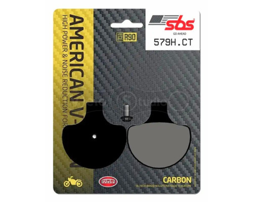 Тормозные колодки SBS 579H.CT High Power Brake Pads, Carbon