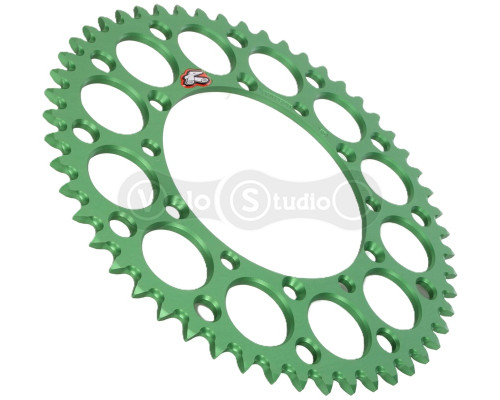 Задняя звезда Renthal 520 Ultralight Chainwheel 112U - Kawasaki [Green], 48z