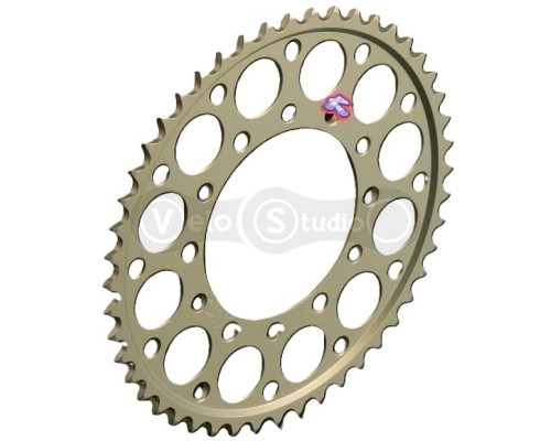 Задняя звезда Renthal 530 Hard Anodised Chainwheel 409U - Suzuki [AluGold], 42z