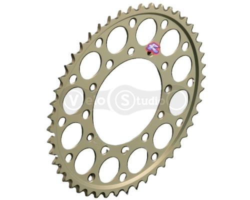 Задняя звезда Renthal 525 Hard Anodised Chainwheel 411U - Honda [AluGold], 41z