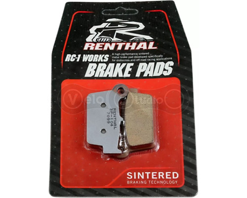 Тормозные колодки Renthal RC-1 BP-104 Works Brake Pads, Sintered