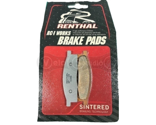 Тормозные колодки Renthal RC-1 BP-109 Works Brake Pads, Sintered