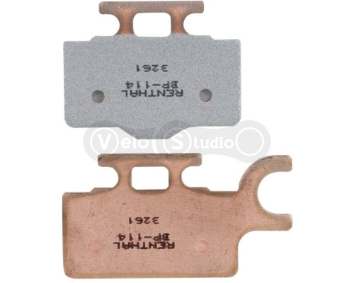 Тормозные колодки Renthal RC-1 BP-114 Works Brake Pads, Sintered