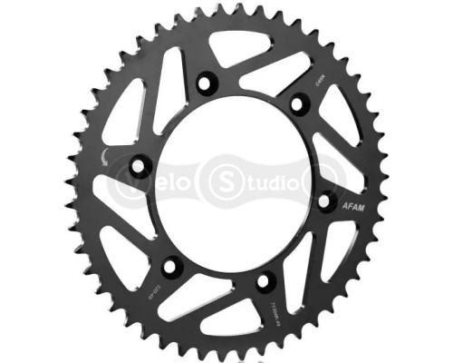 Задня зірка AFAM 520 K-Steel Chainwheel 12323K - Yamaha [Black], 52z