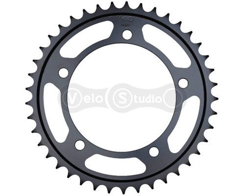 Задня зірка AFAM 525 Steel Chainwheel 14604 - Suzuki [Black], 43z