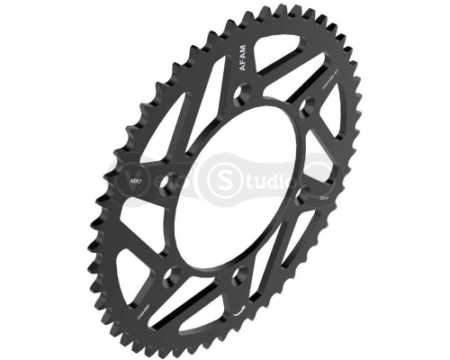 Задня зірка AFAM 520 K-Steel Chainwheel 16206K - Kawasaki [Black], 48z