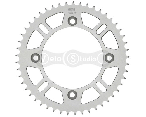 Задняя звезда AFAM 428 Aluminium Chainwheel 72102N - KTM [Silver], 49z