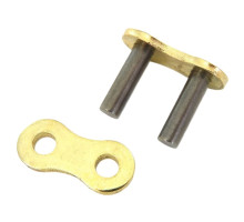 Замок ланцюга мотоцикла AFAM MR MX5-G Rivert Link - 520 [Gold], 520 / No Seal