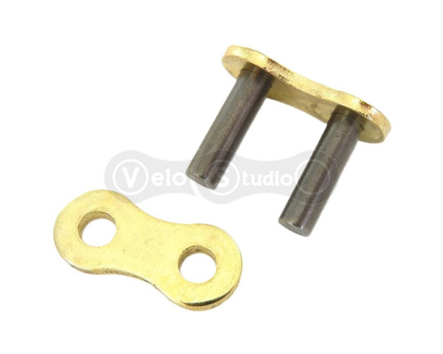 Замок ланцюга мотоцикла AFAM MR MX5-G Rivert Link - 520 [Gold], 520 / No Seal